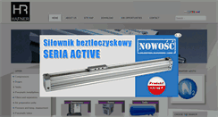 Desktop Screenshot of hafner.pl